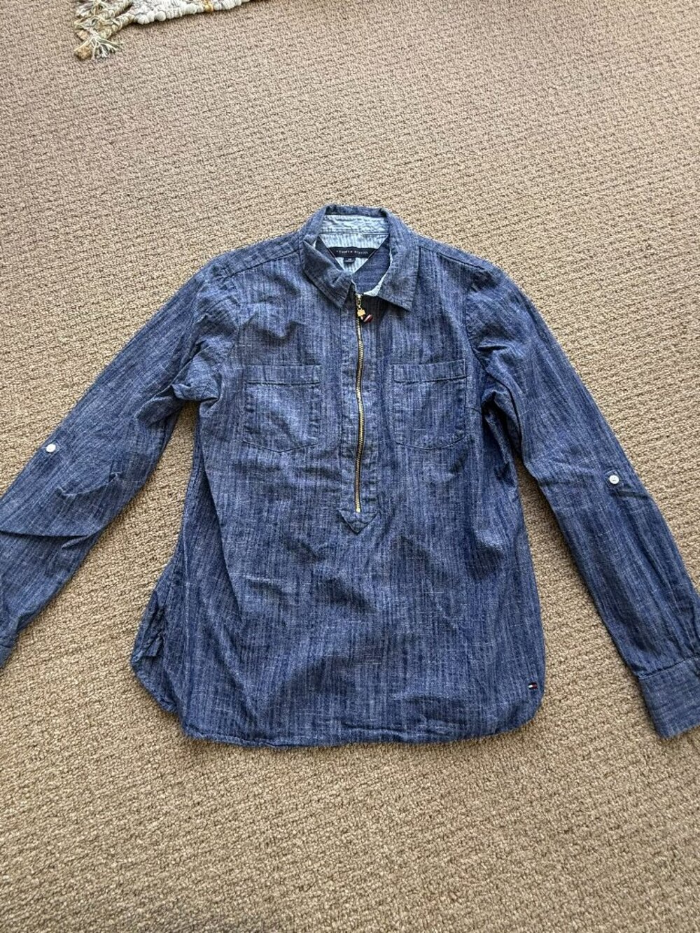 Bundle of Tommy Hilfiger Quarter Zip Blouses